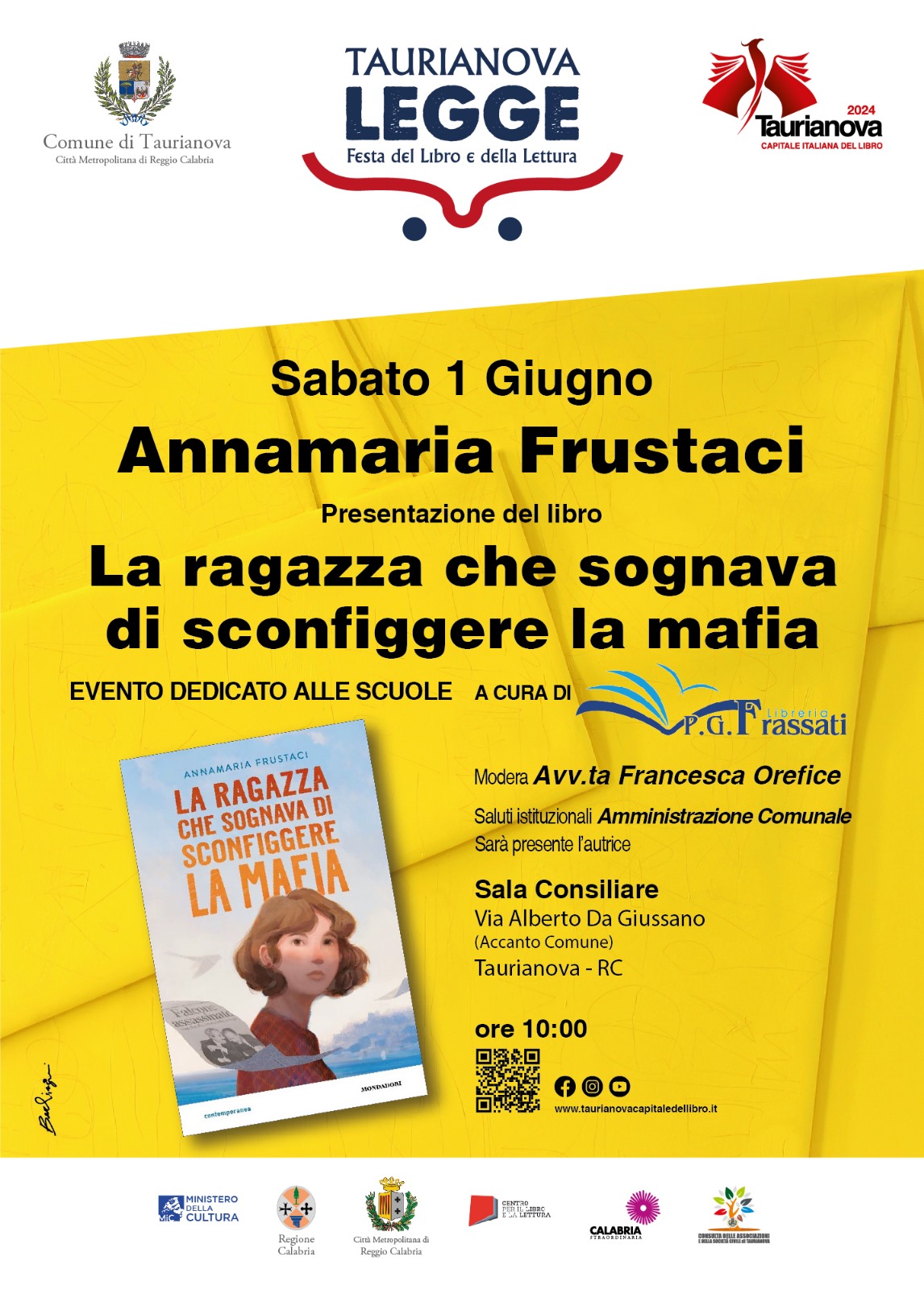 Incontro con Annamaria Frustaci